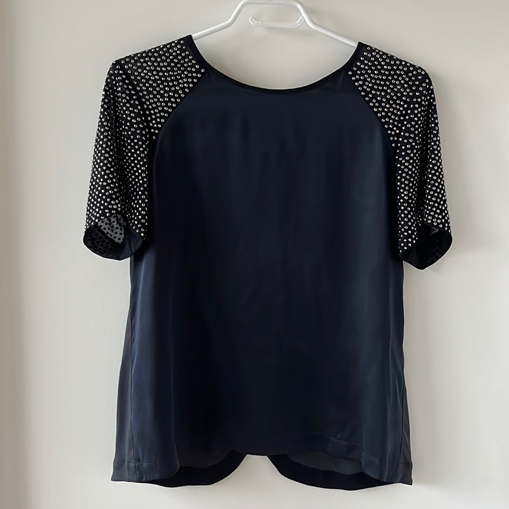 Rebecca Taylor - Sparkles and silk tshirt